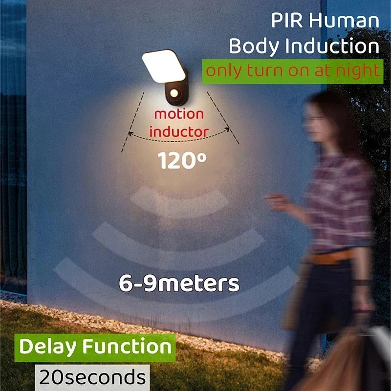 Garden sensor light