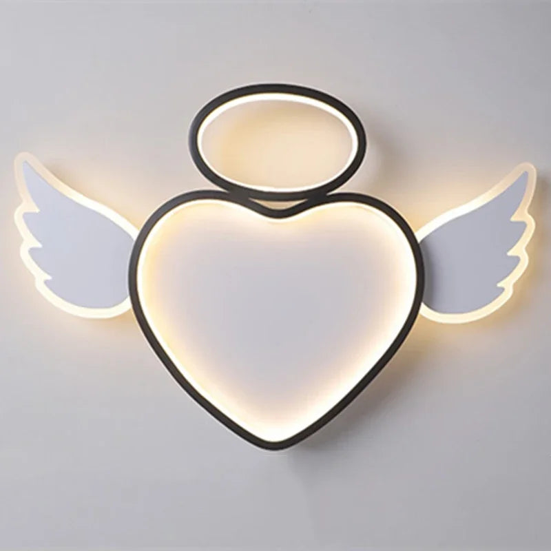 Black flush mount