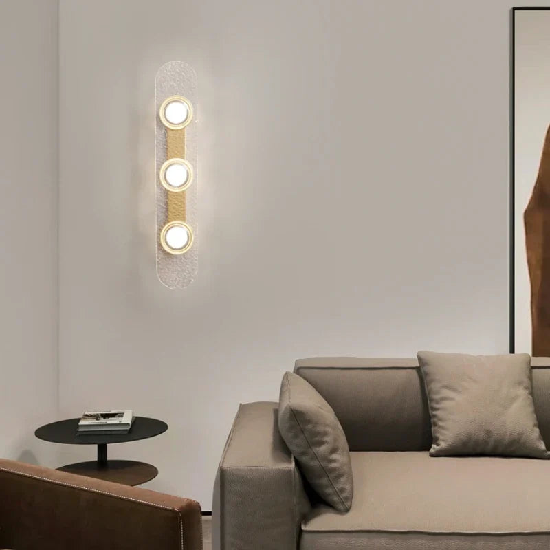 Copper sconce