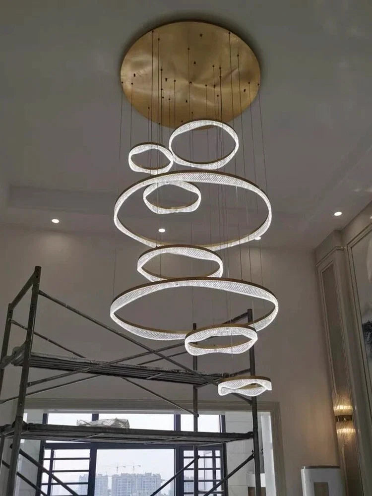 Nordic LED Chandelier, view 3