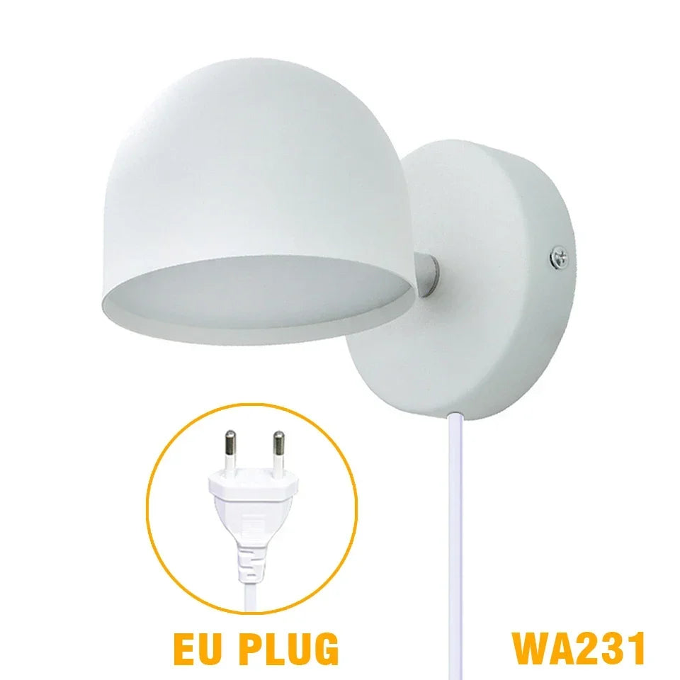 Nordic LED Light with Outlet, view 11