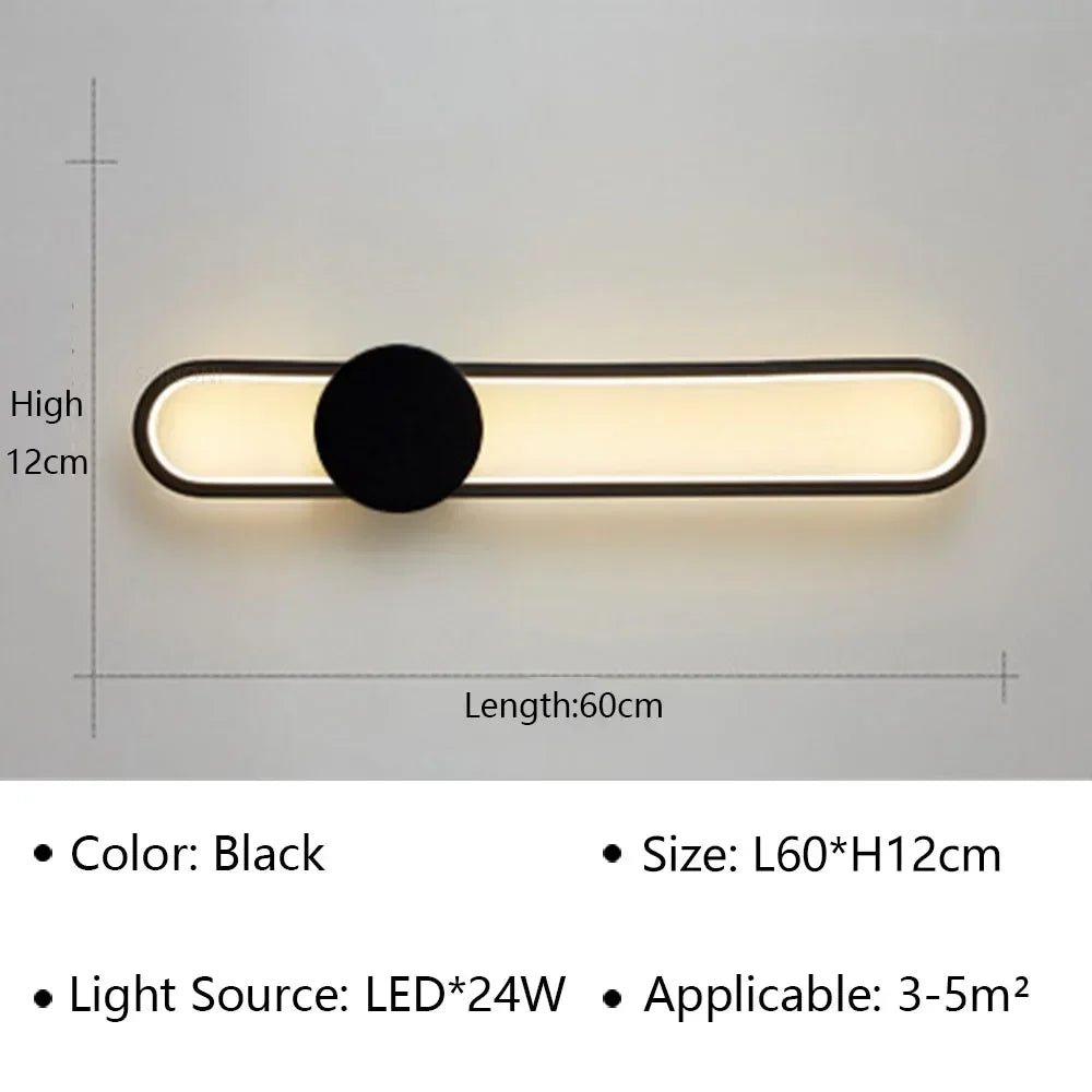 Modern Linear Wall Light, view 11