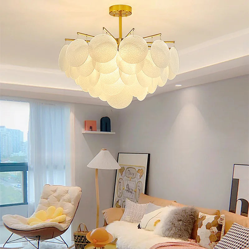 Wind chime chandelier
