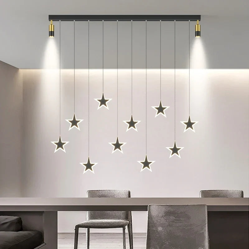Nordic LED Linear Pendant, view 6