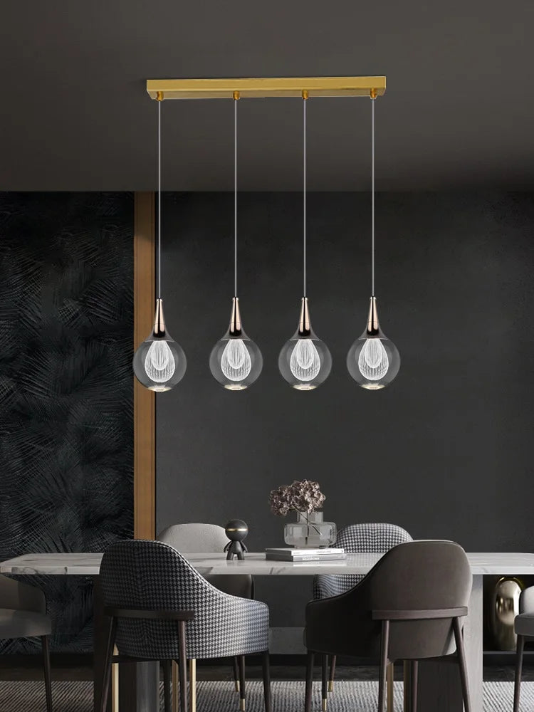 Decorative crystal light