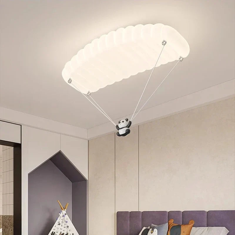 Parachute nursery flush mount