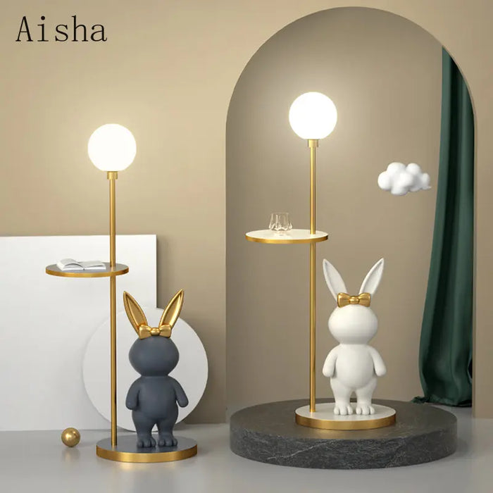 Bunny floor lamp