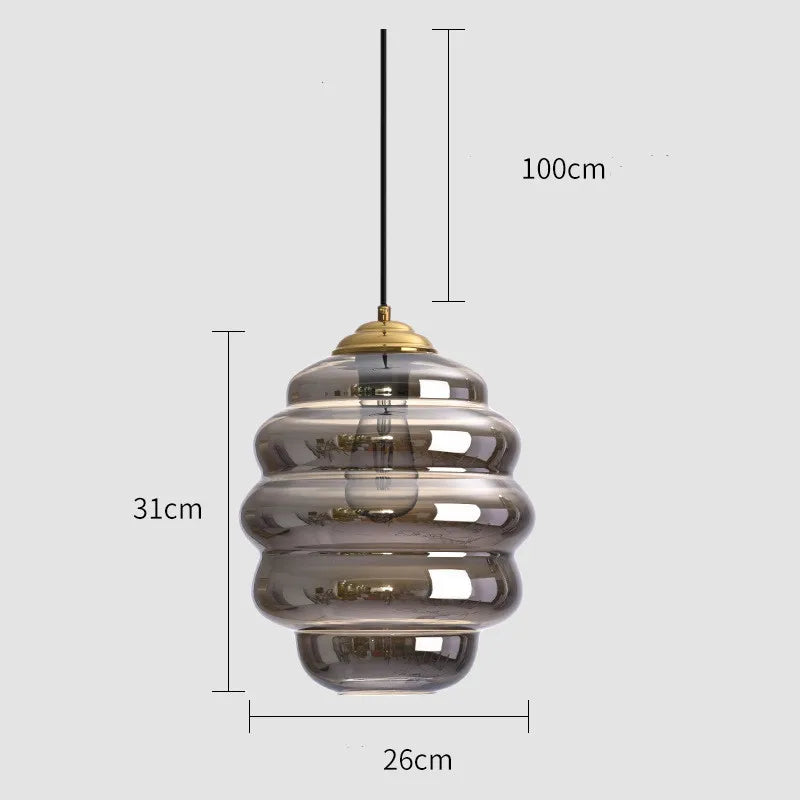 Tinted Glass Pendant, view 15