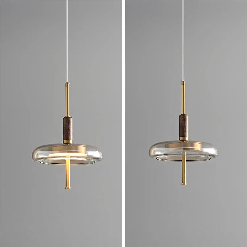 Copper floor lamp