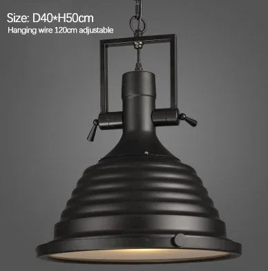Retro Industrial Metal Pendant, view 10