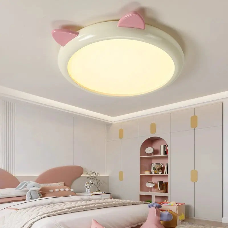 Kitten kids ceiling light