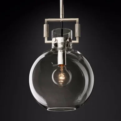 American Retro Glass Pendant, view 17