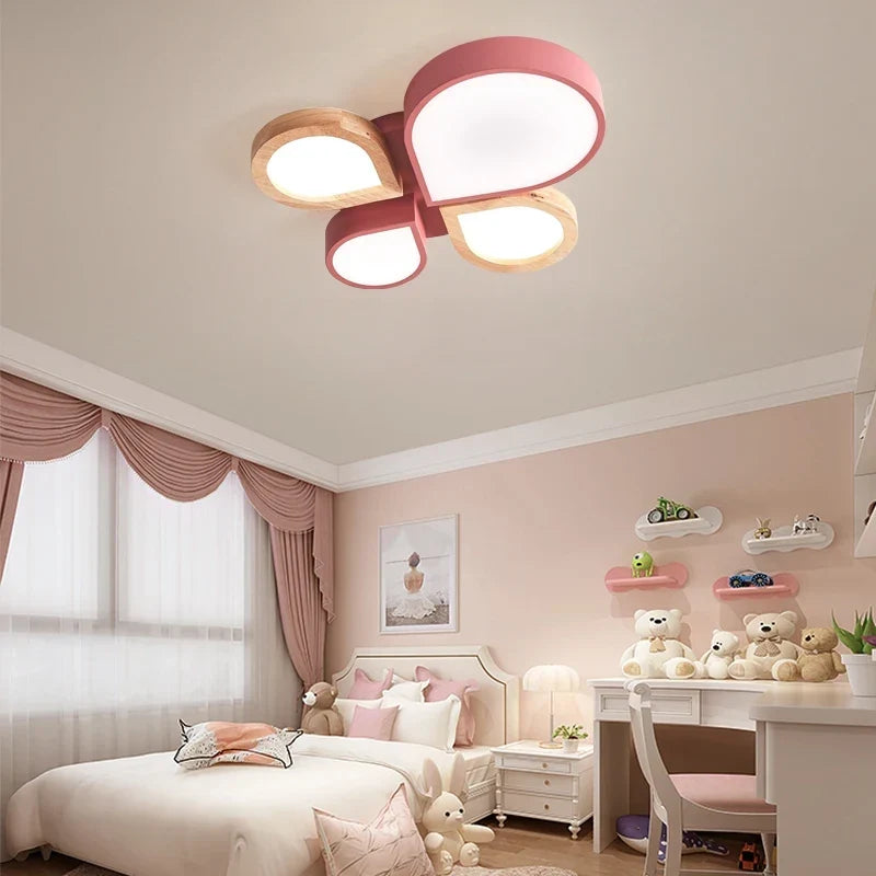 Pink ceiling light