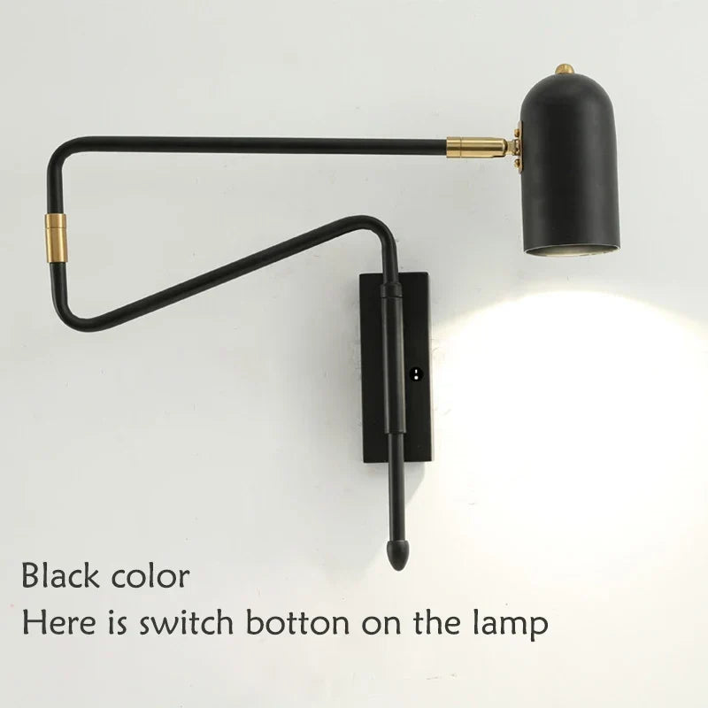 Industrial Arm Wall Light, view 7
