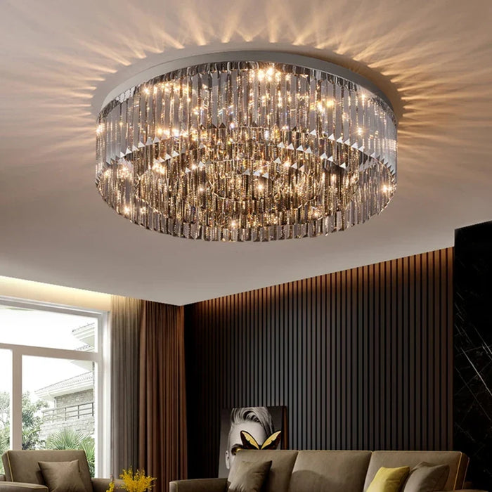 Luxury crystal ceiling light