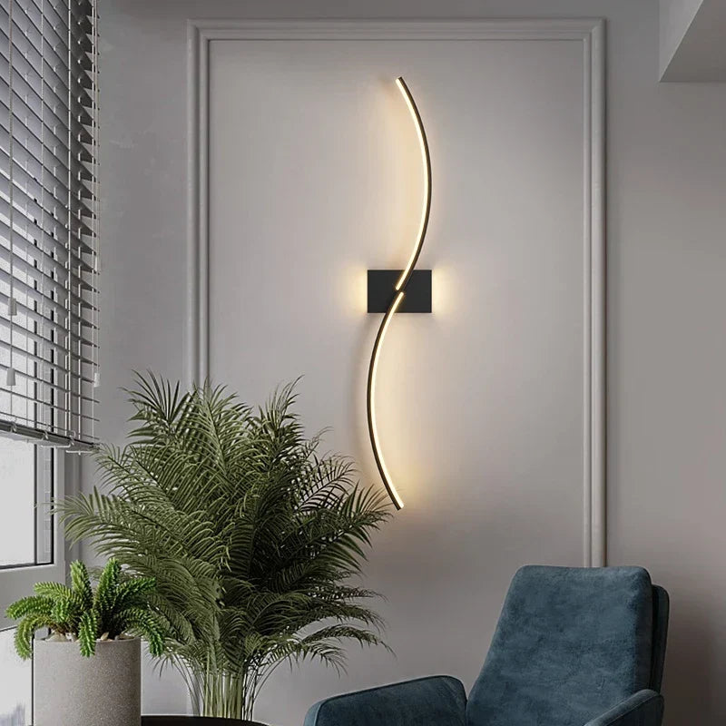 Nordic Linear Sconce, view 4