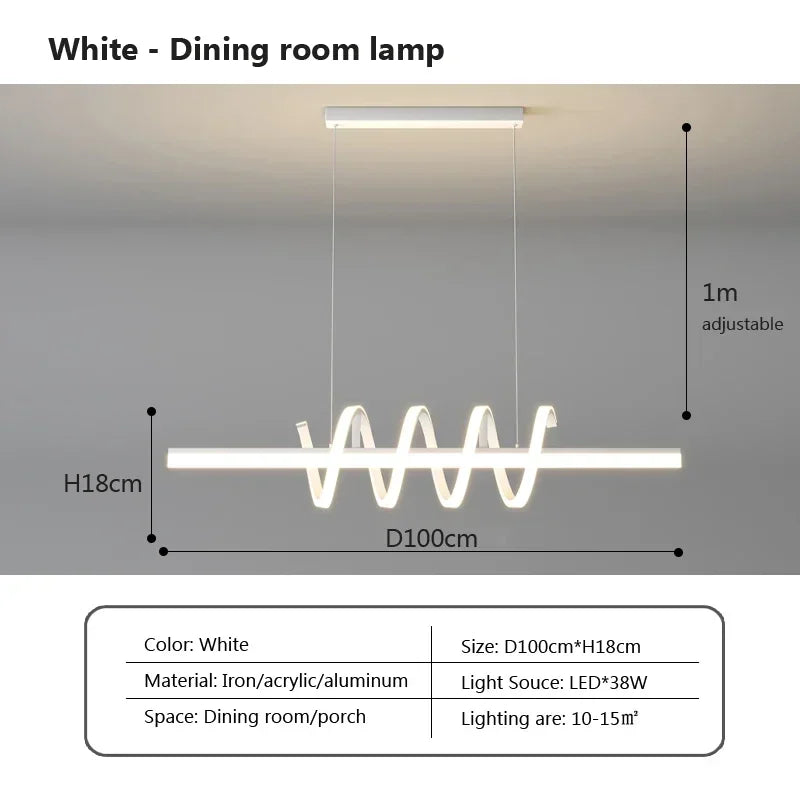 Modern LED Pendant, view 13