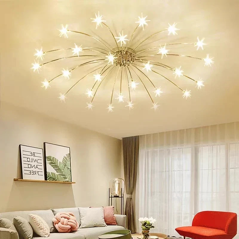 Multi head LED flush mount