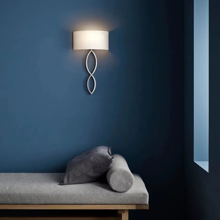 Fabric sconce