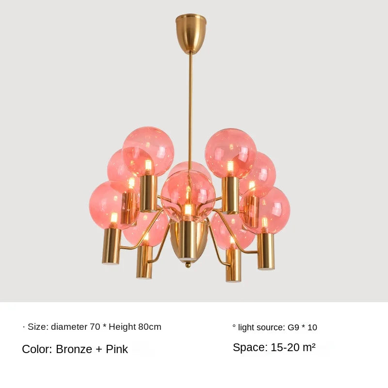 Glass Chandelier, view 11