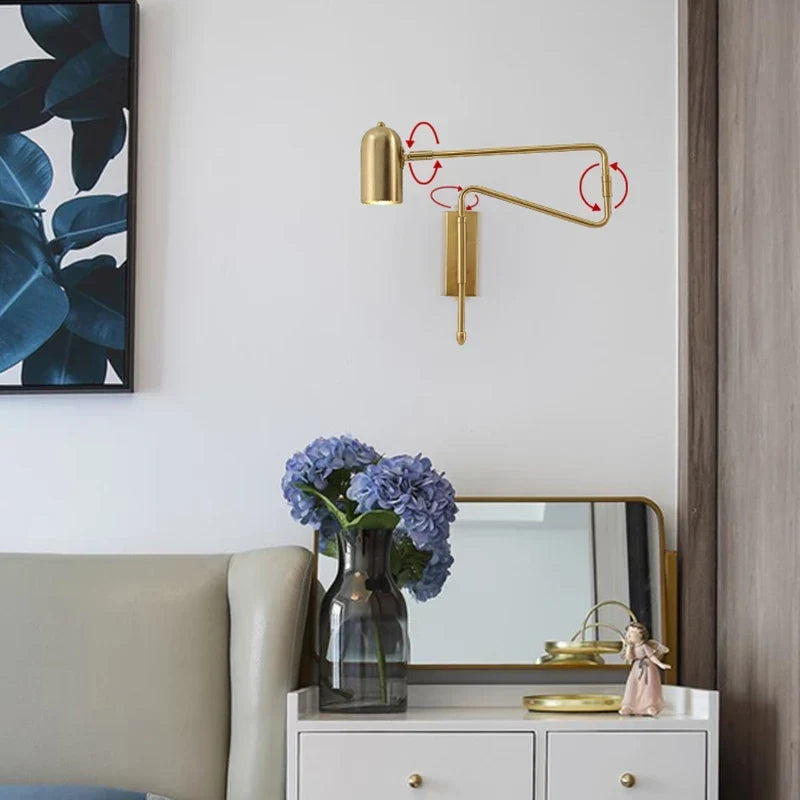 Industrial Arm Wall Light, view 4