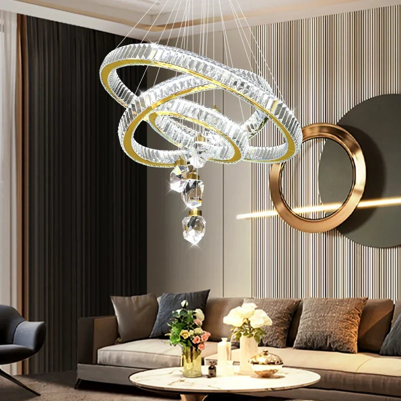 Luxury ring chandelier