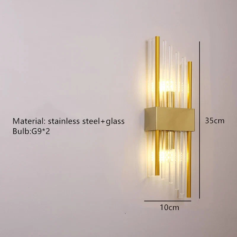 Mini Glass Steel Light, view 8