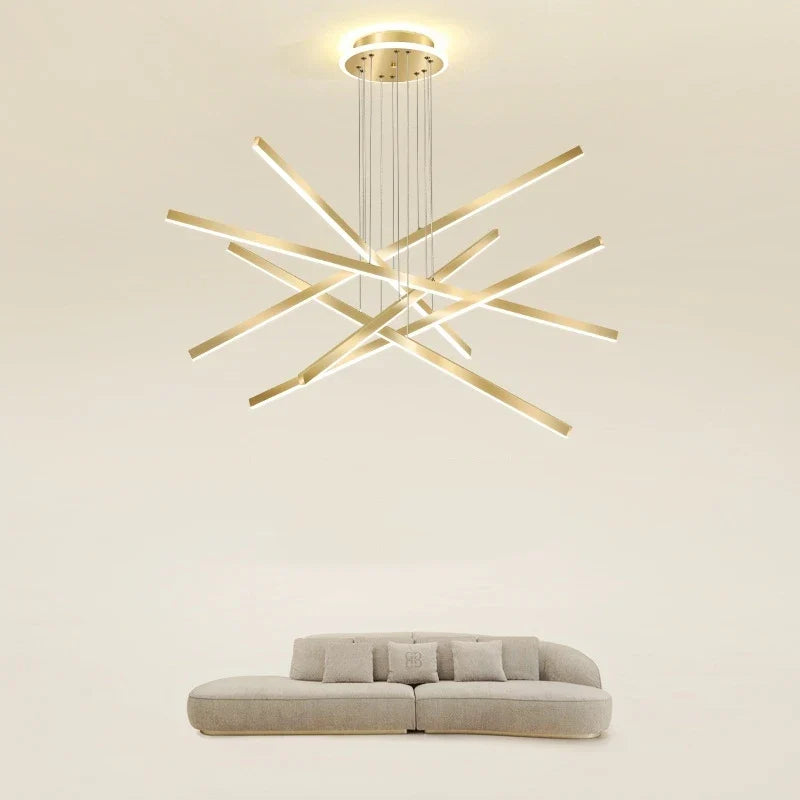 Multi head aluminum ceiling light