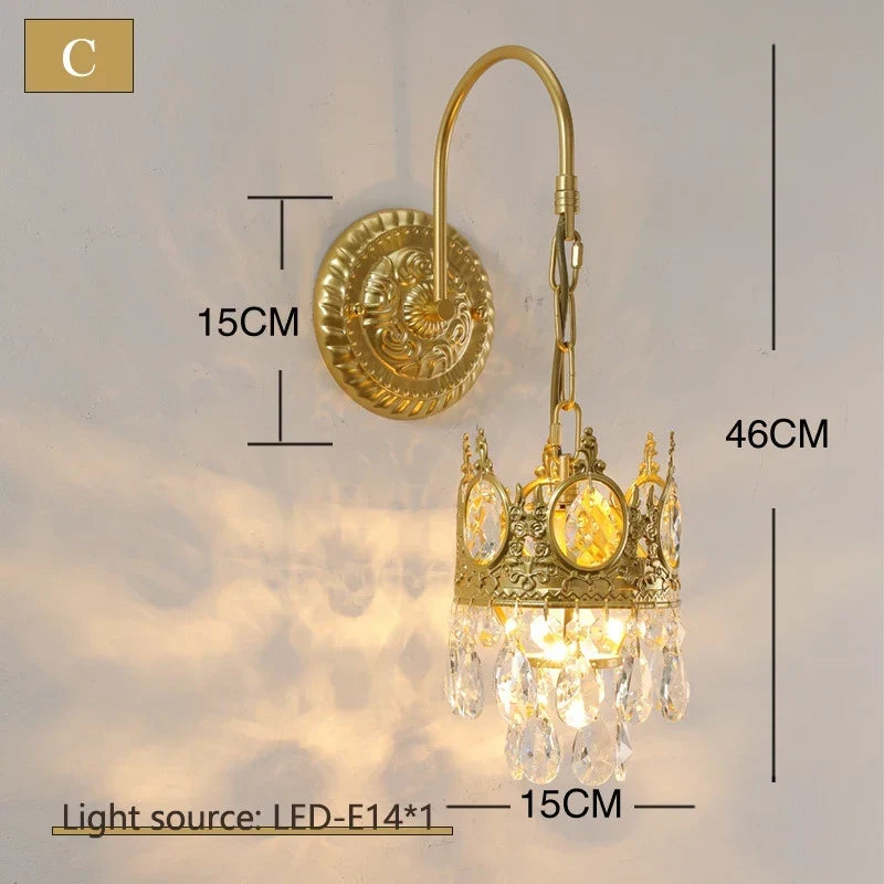 Retro Gold Crystal, view 9