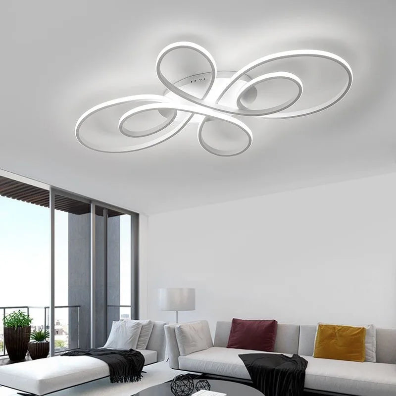 Minimalist LED Ring Pendant, view 5