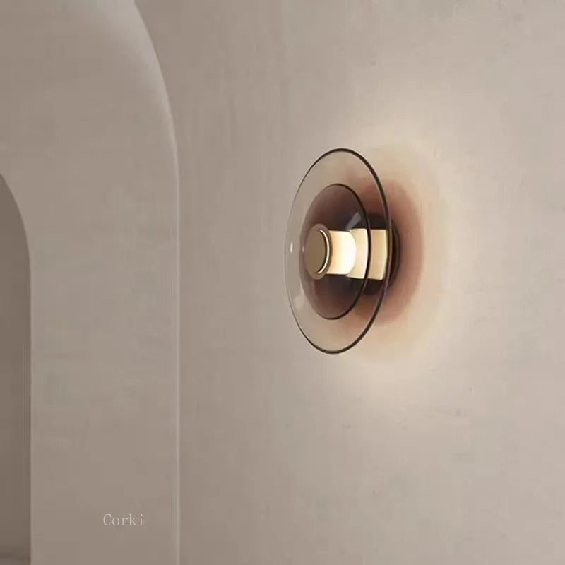 Minimalist Tinted Glass Light, view 3
