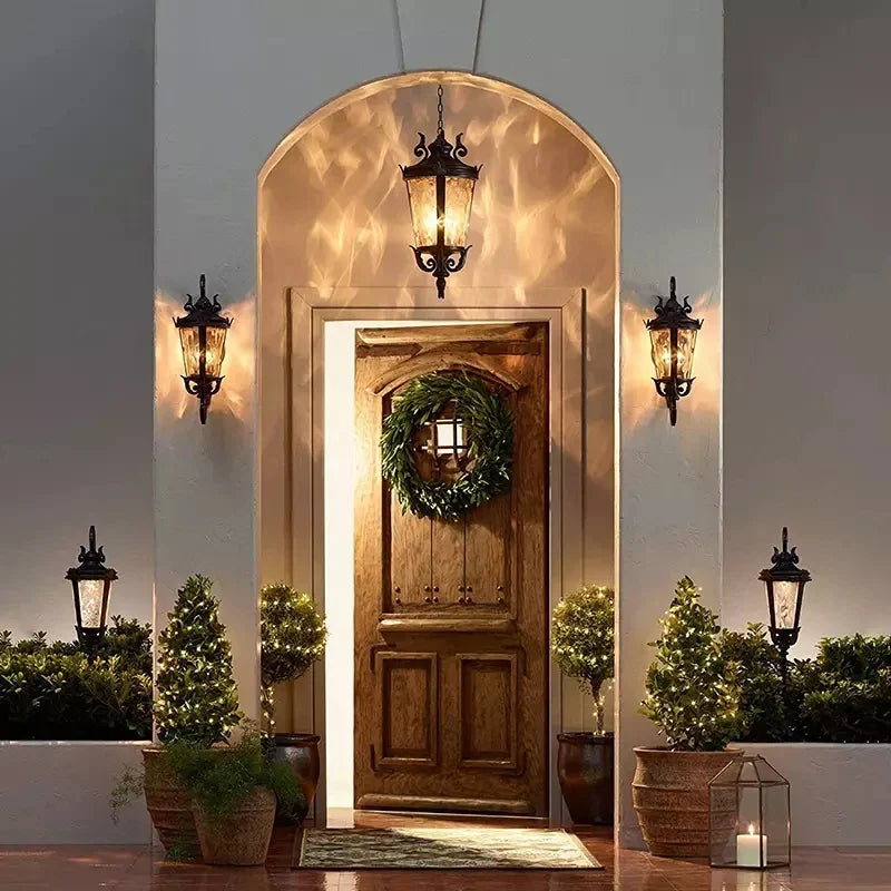 Outdoor Lantern Sconce, view 10