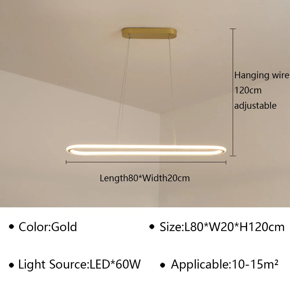 Ring LED Pendant, view 11
