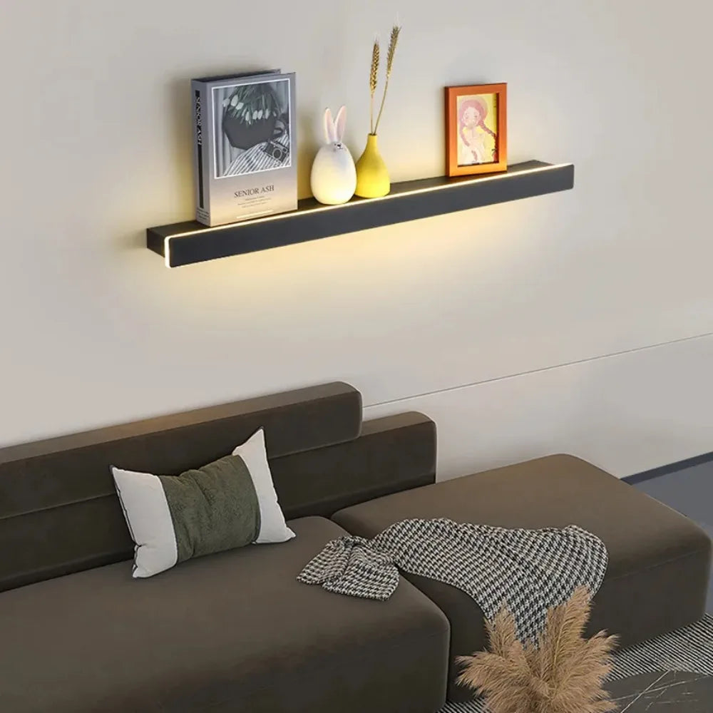 Shelf LED wall light