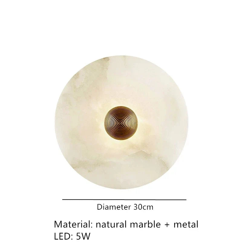 Marble Art Deco Light, view 15