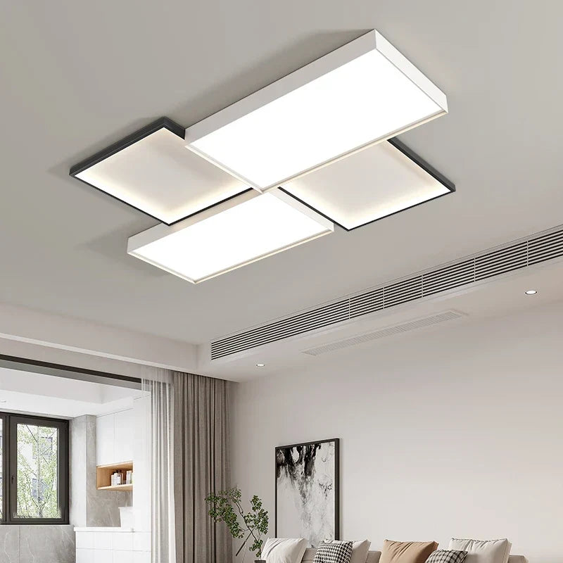 Square LED ceiling light