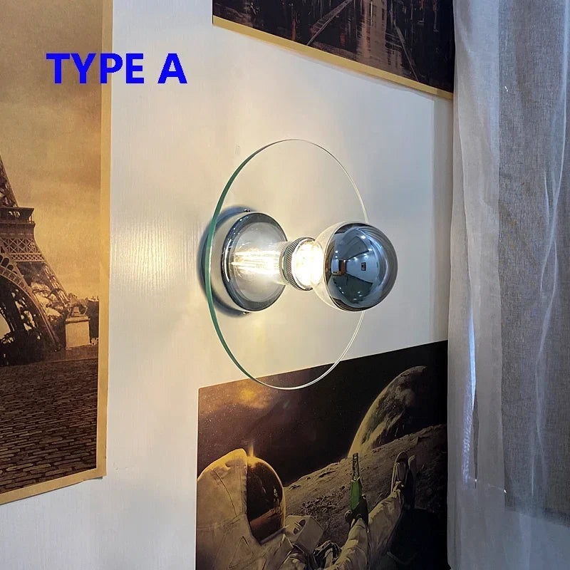 French Glass Sconce, view 7