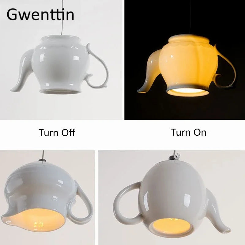 Teapot Pendant, view 4