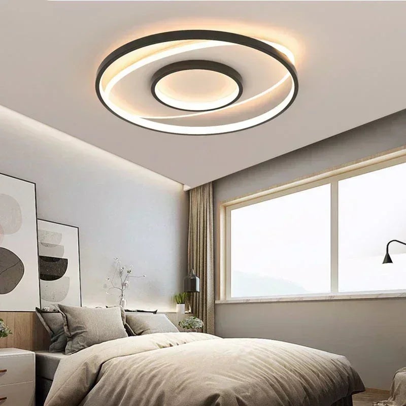 Gold LED ceiling light