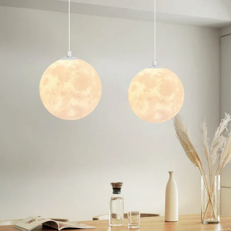 3D moon lamp