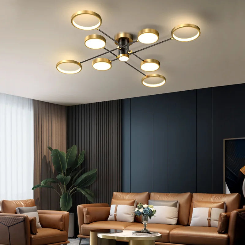 Multi light flush mount