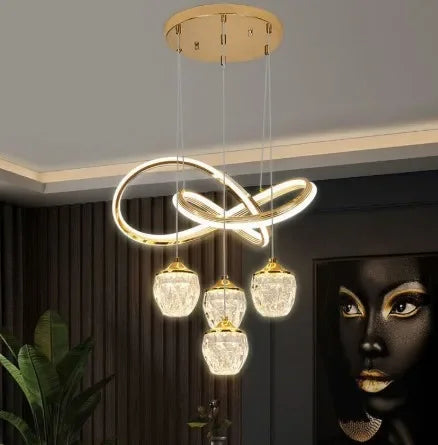 Modern 4-Head Pendant, view 4