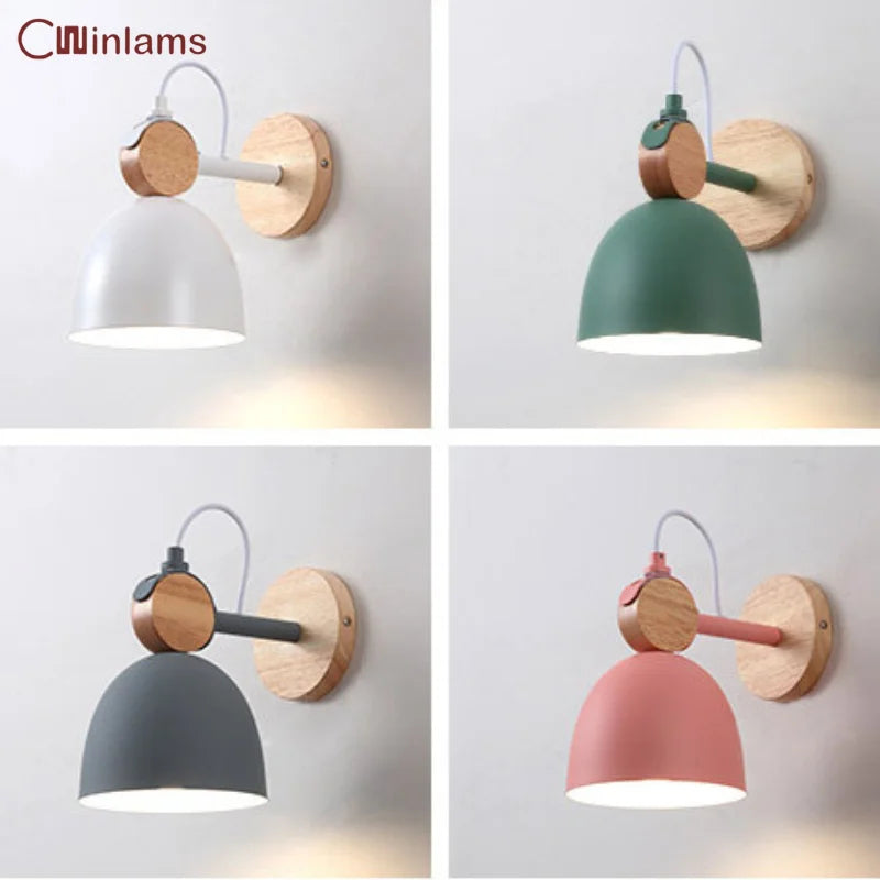 Nordic plug in wall light