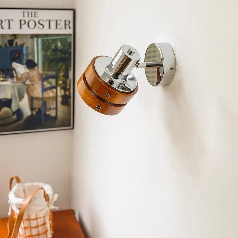 Beige French sconce in a bedroom