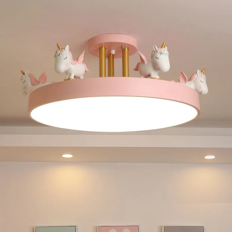 Colorful kids ceiling light