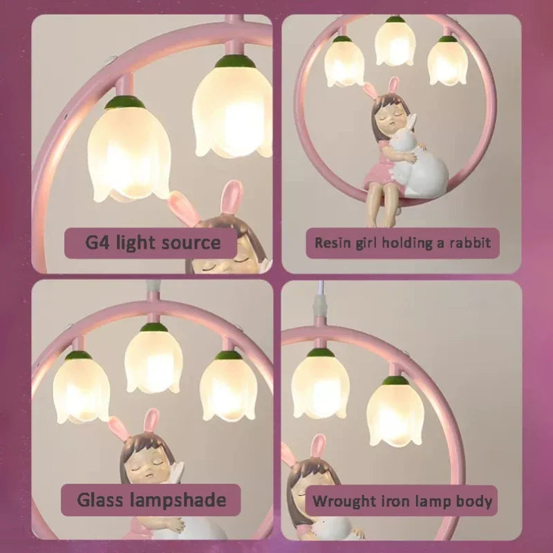 Cute Girls' Room Pendant, view 6