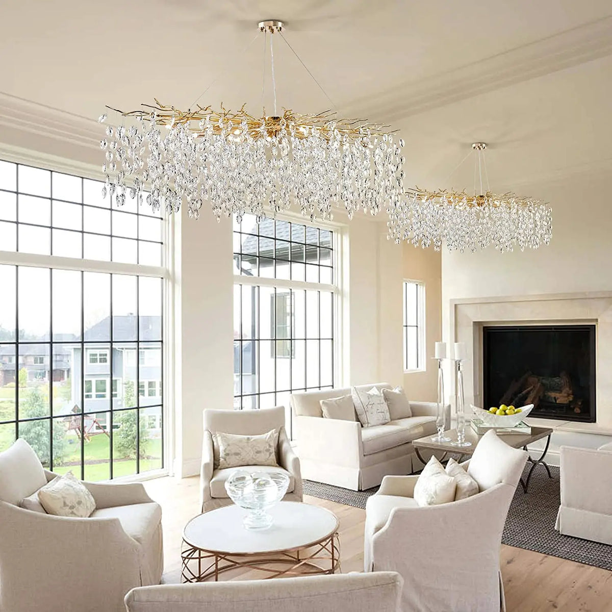 Modern crystal G9 light