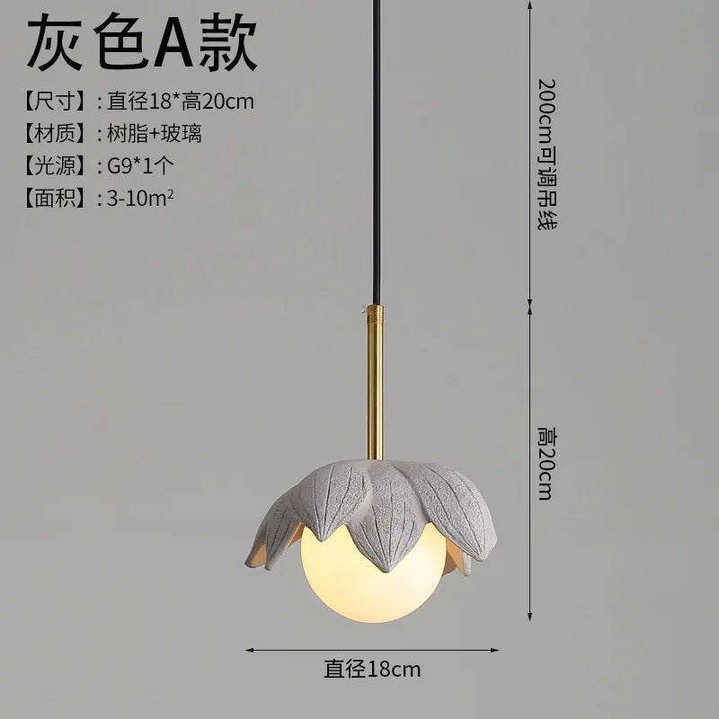 Elegant Resin Pendant, view 17