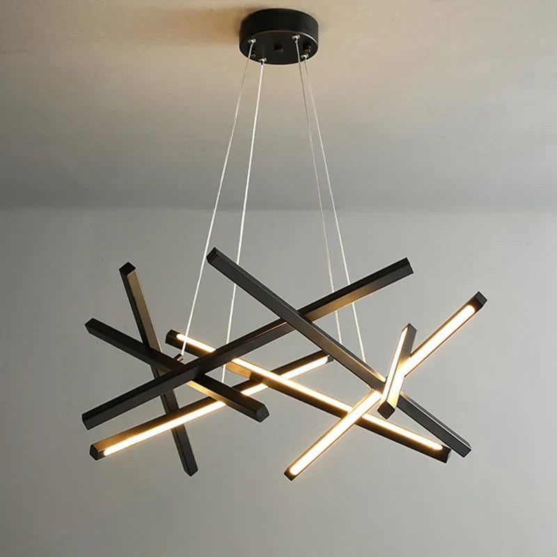 Rectangular LED Pendant, view 3
