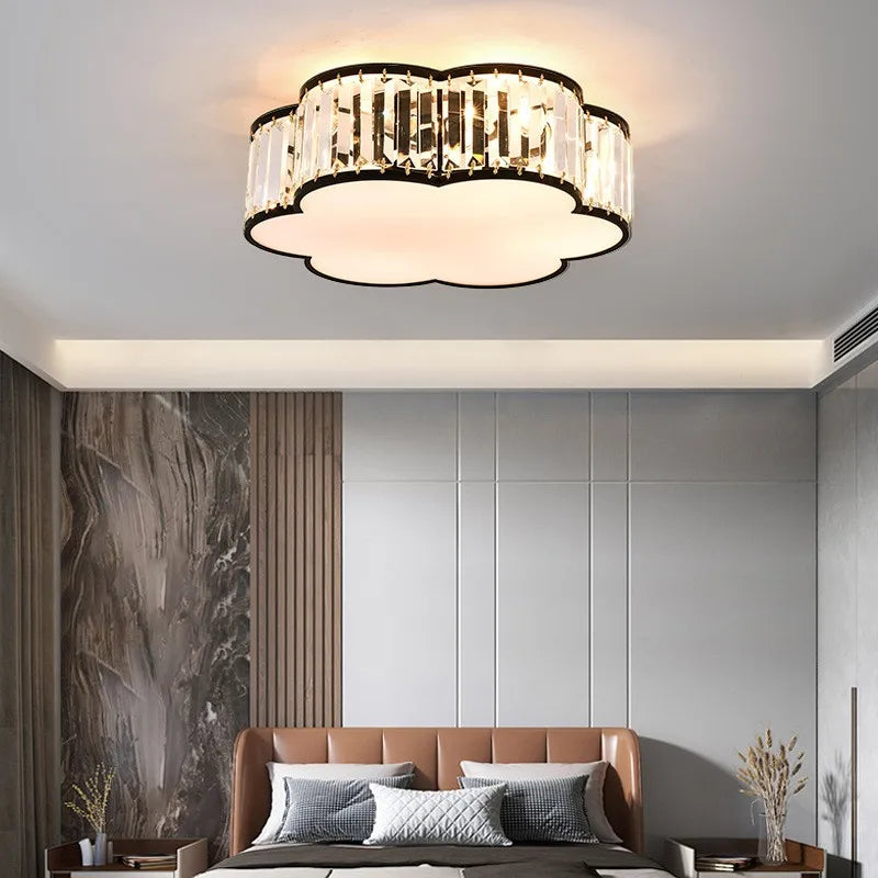 Crystal LED ceiling light